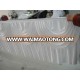 white ice silk table skirt with tapes at back with detachable white swag table sikrt